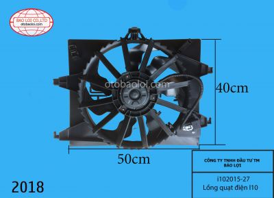 Lồng quạt điện I10 có moto