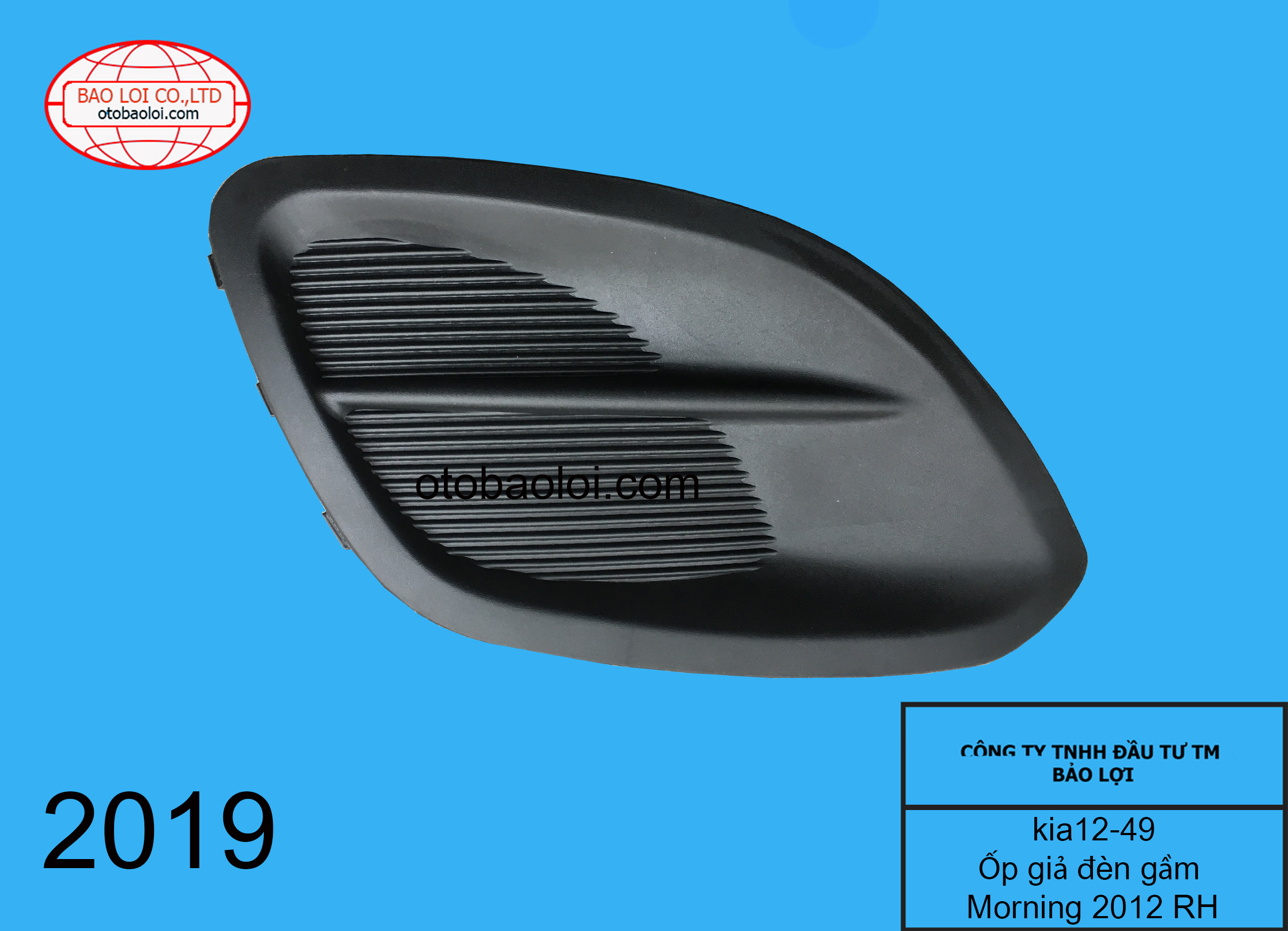 Ốp giả đèn gầm Morning 2012 RH