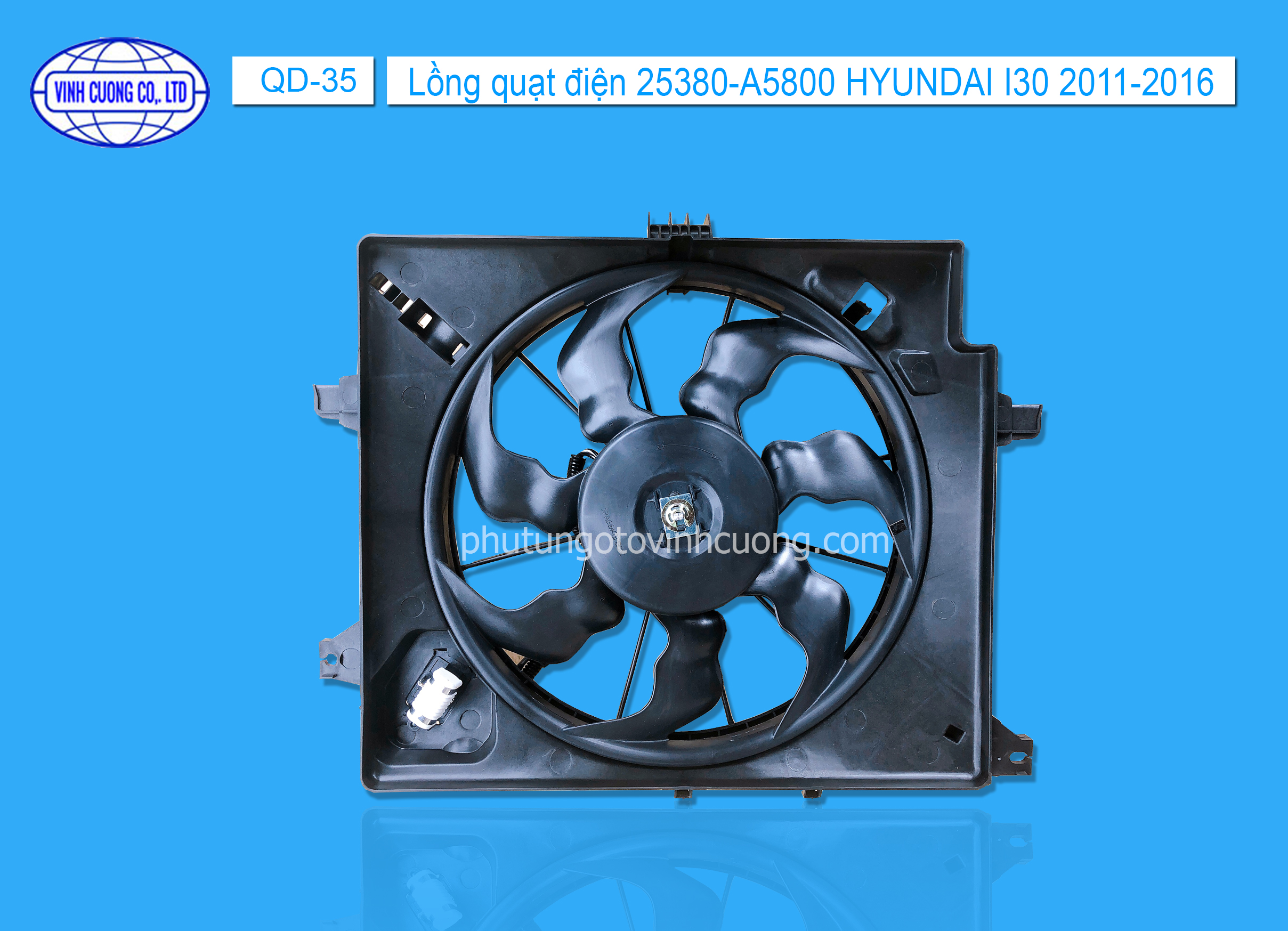 Lồng quạt điện 25380-A5800 HYUNDAI I30 2011-2016