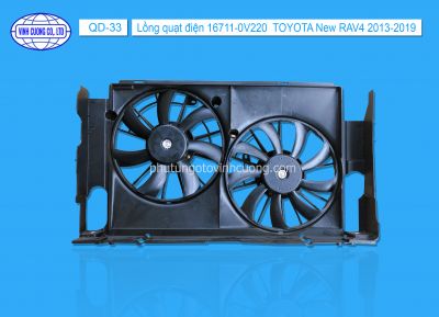 Lồng quạt điện 16711-0V220  TOYOTA New RAV4 2013-2019
