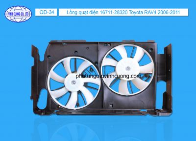 Lồng quạt điện 16711-28320 Toyota RAV4 2006-2011