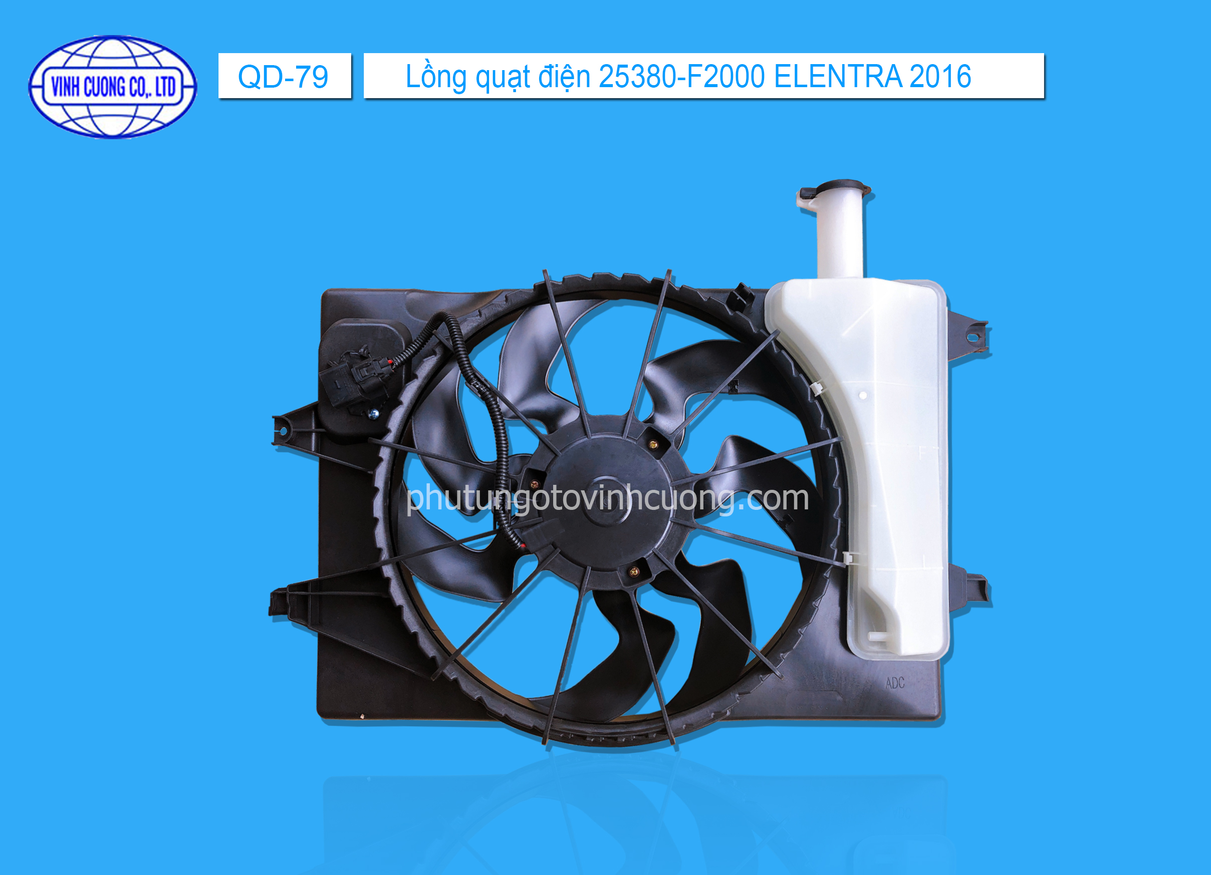 Lồng quạt điện 25380-F2000 ELENTRA 2016
