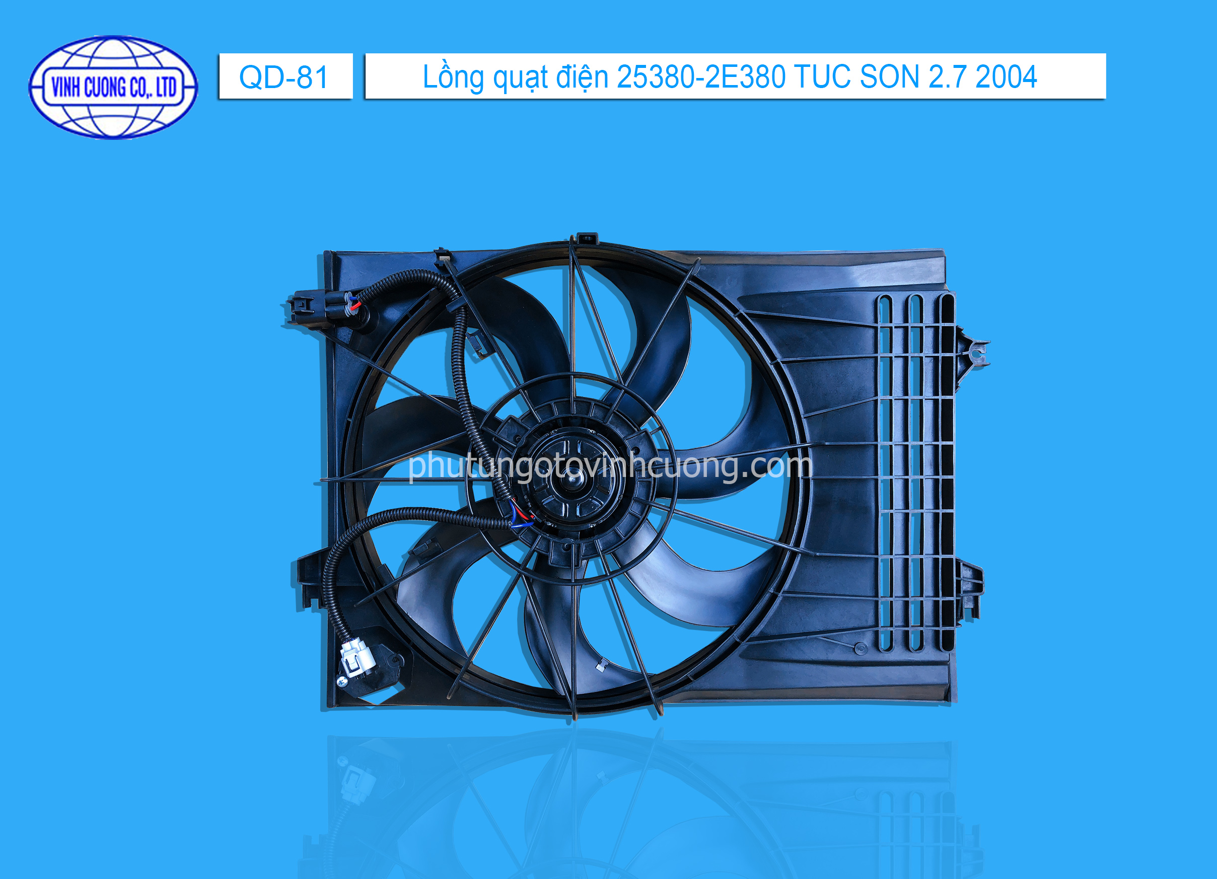 Lồng quạt điện 25380-2E380 TUC SON 2.7   2004