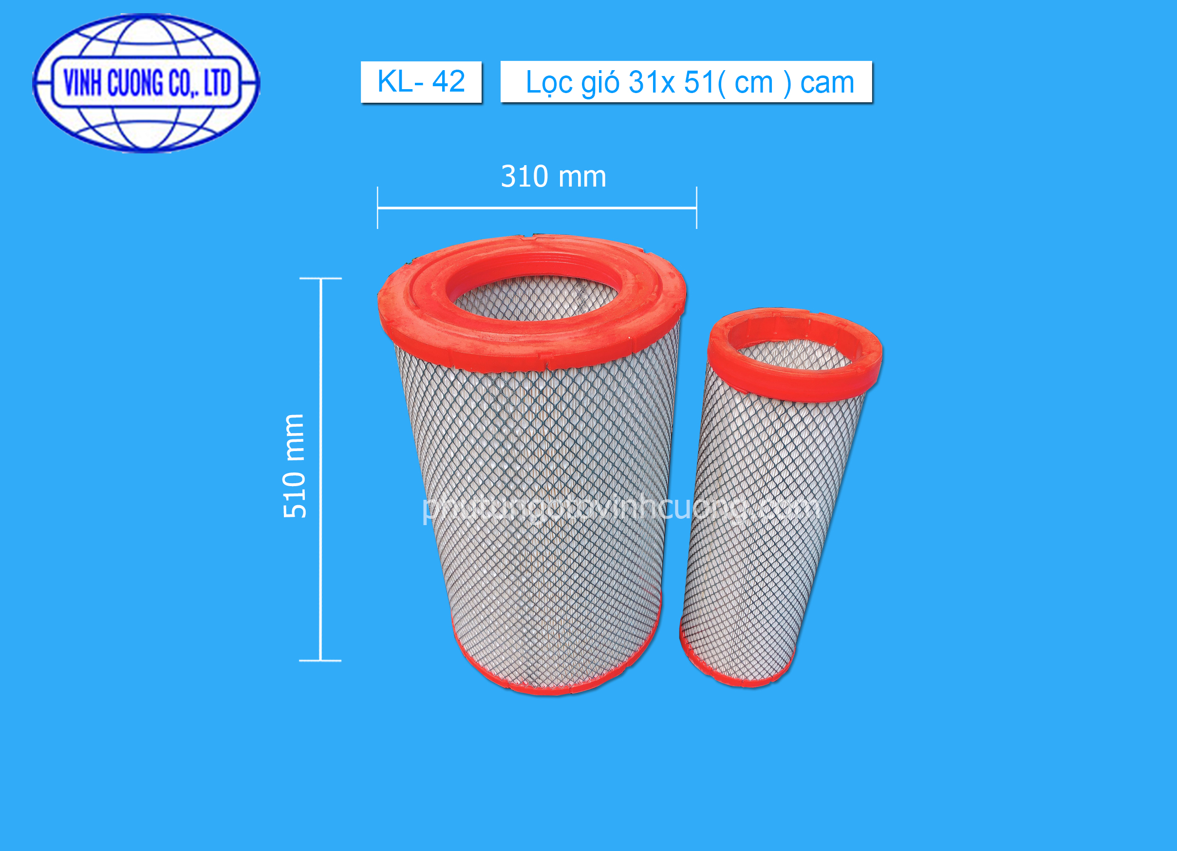 Lọc gió 31*51 Cam