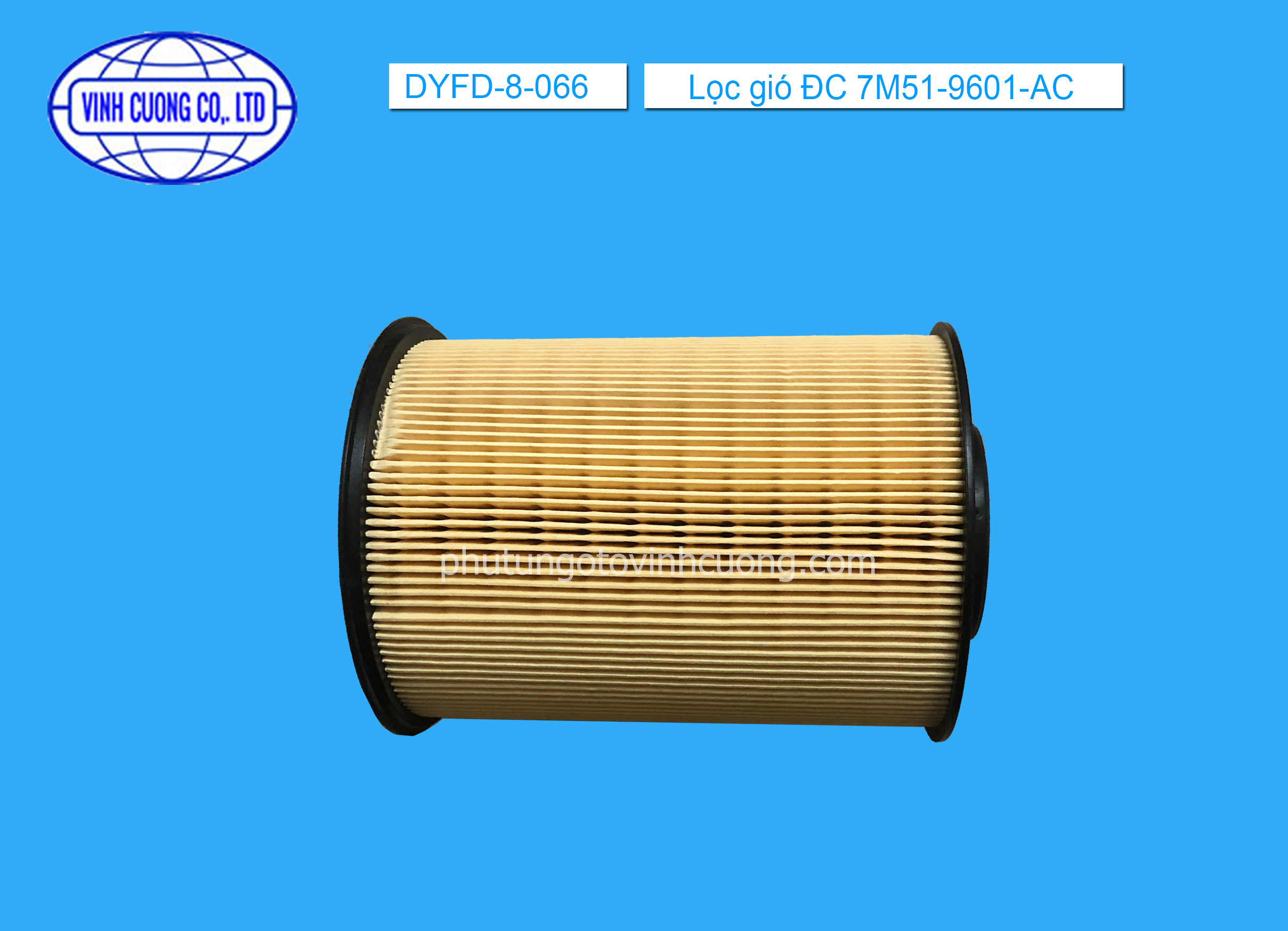 Lọc gió ĐC 7M51-9601-AC Ford Focus 1.8