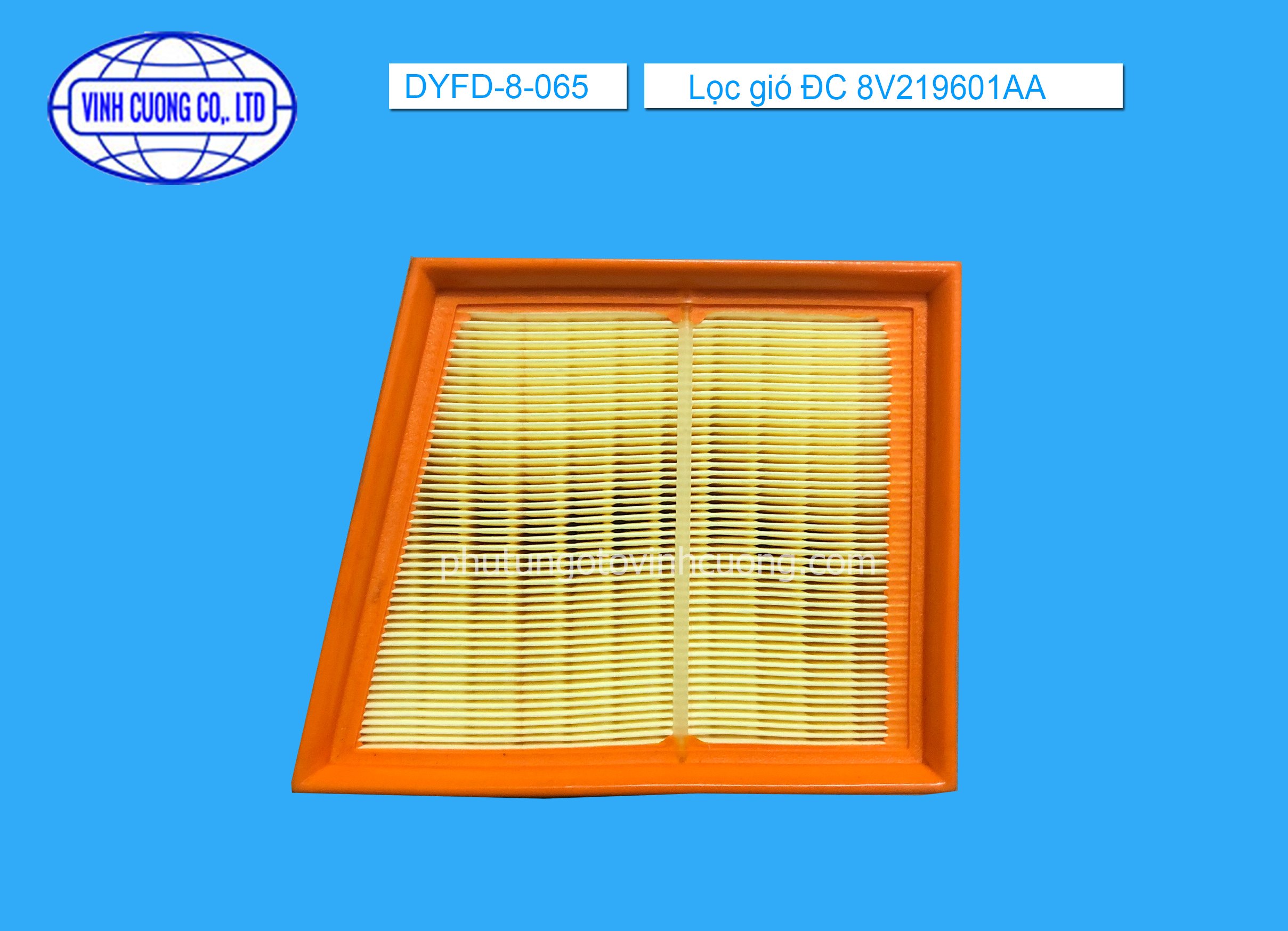 Lọc gió ĐC 8V219601AA Ford Fiesta 2008 - 2010, Ecosport