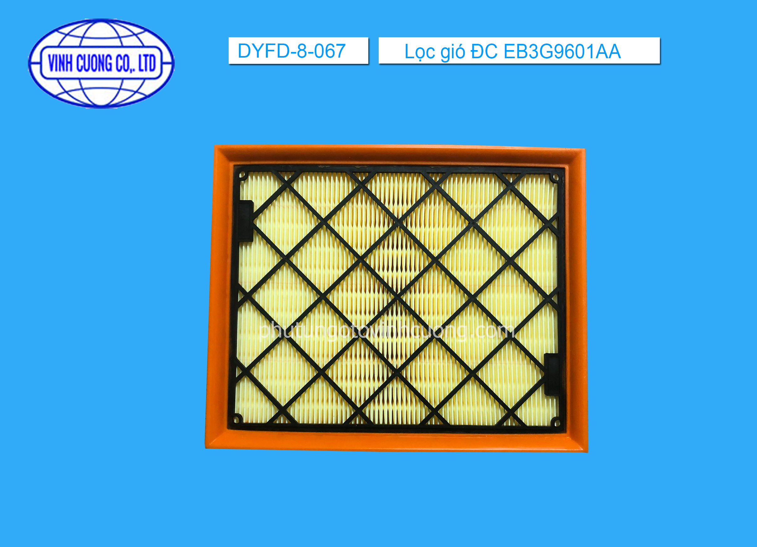 Lọc gió ĐC EB3G9601AA Ford Everset 2015 ~