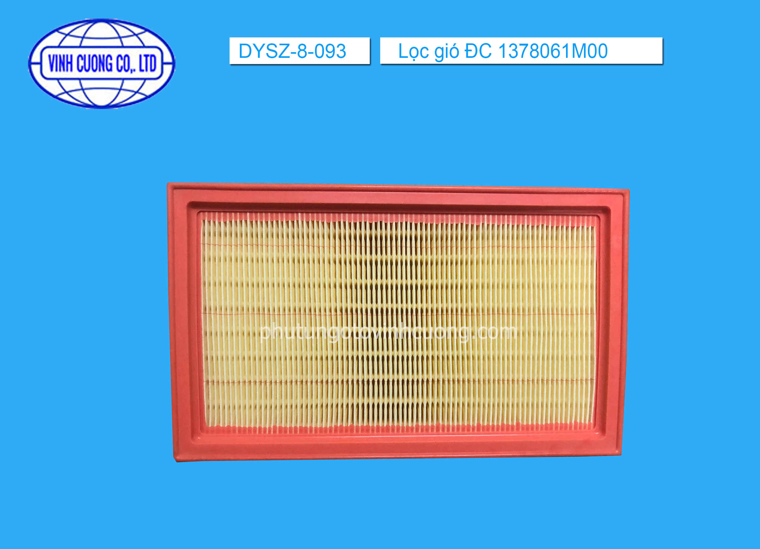 Lọc gió ĐC 1378061M00 Suzuki Vitara 2016