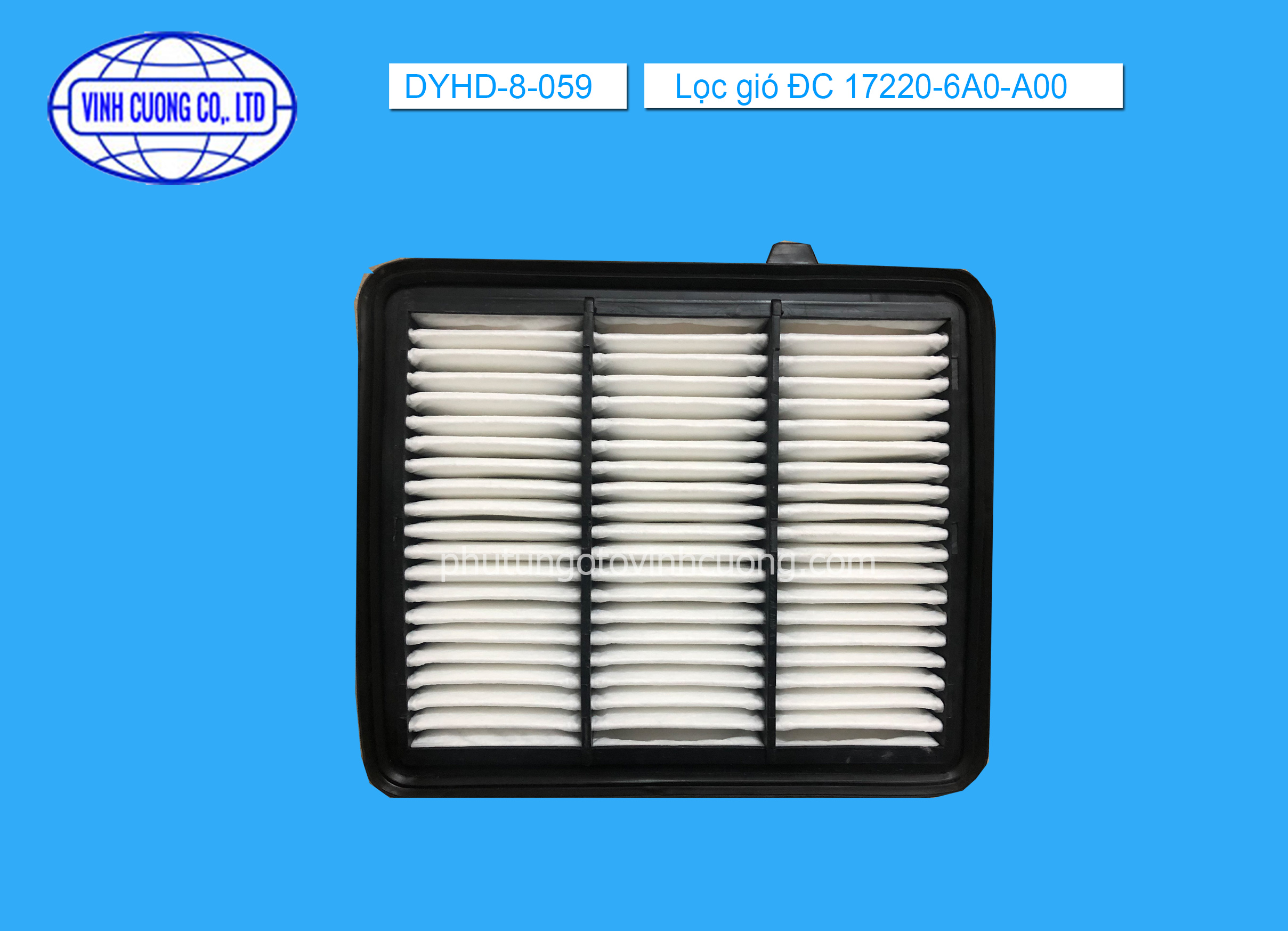 Lọc gió ĐC 17220-6A0-A00 Honda Accord 1.5  2018-2019