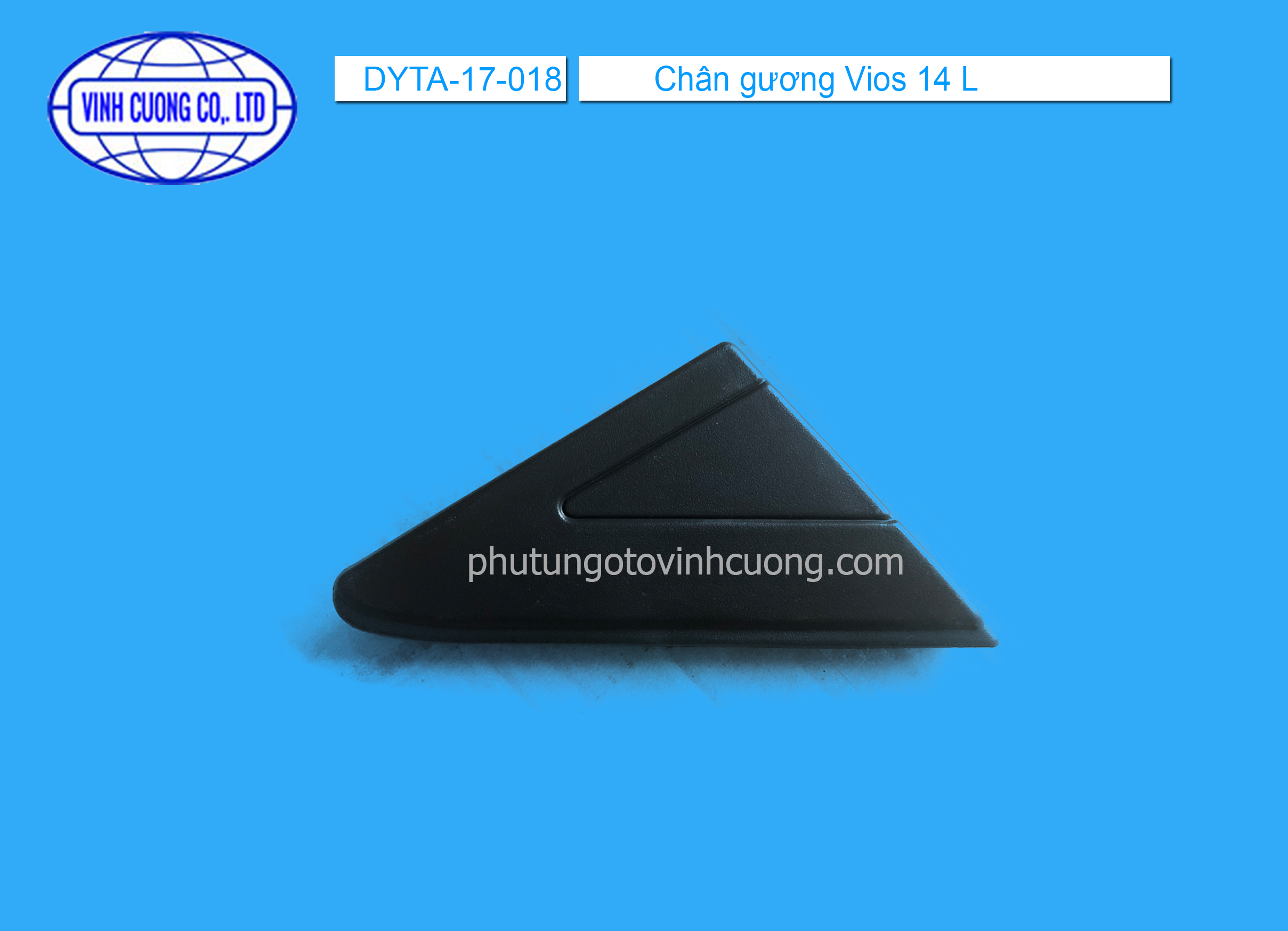 Chân gương Vios 14 R