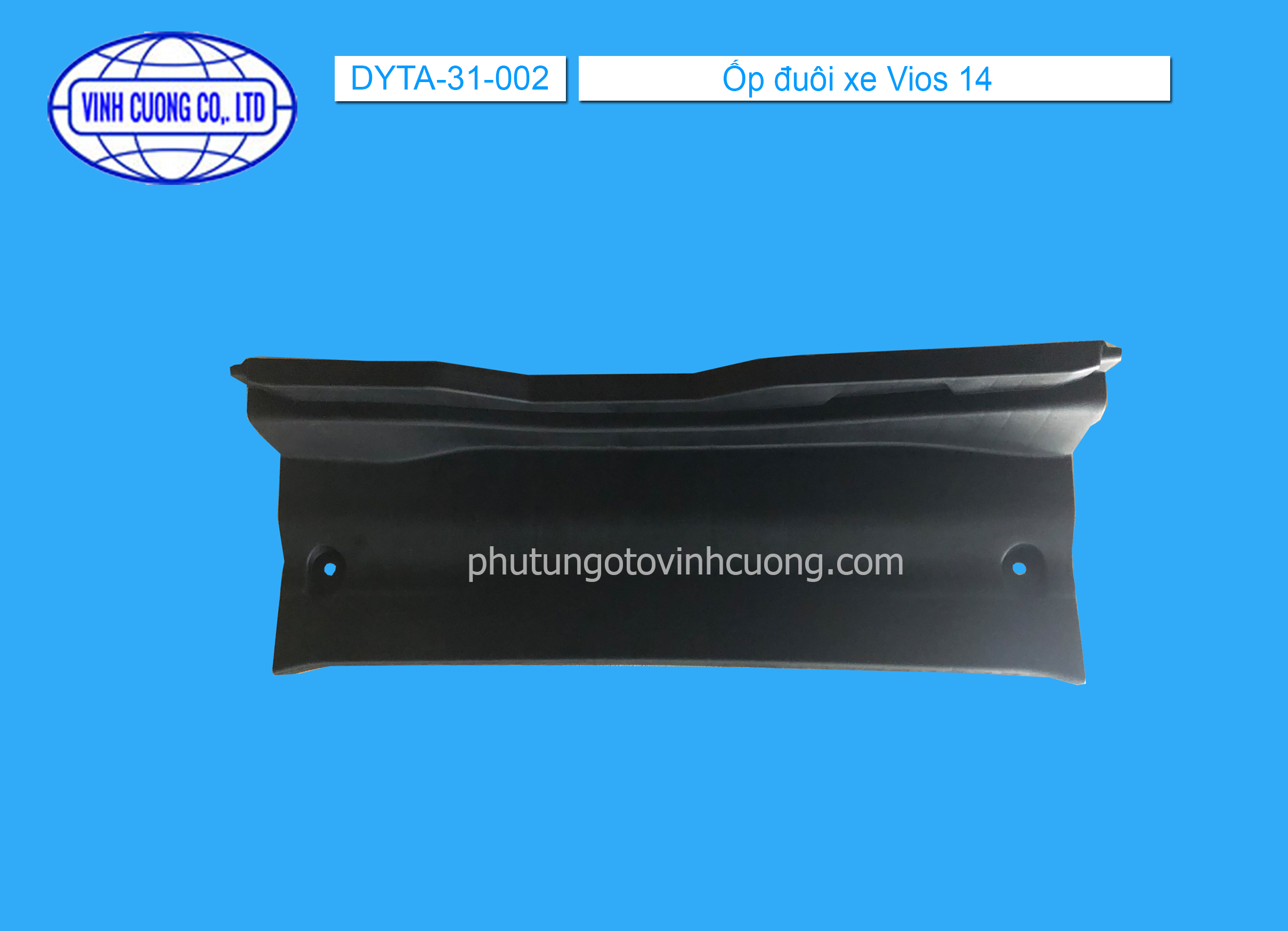 Ốp đuôi xe Vios 14