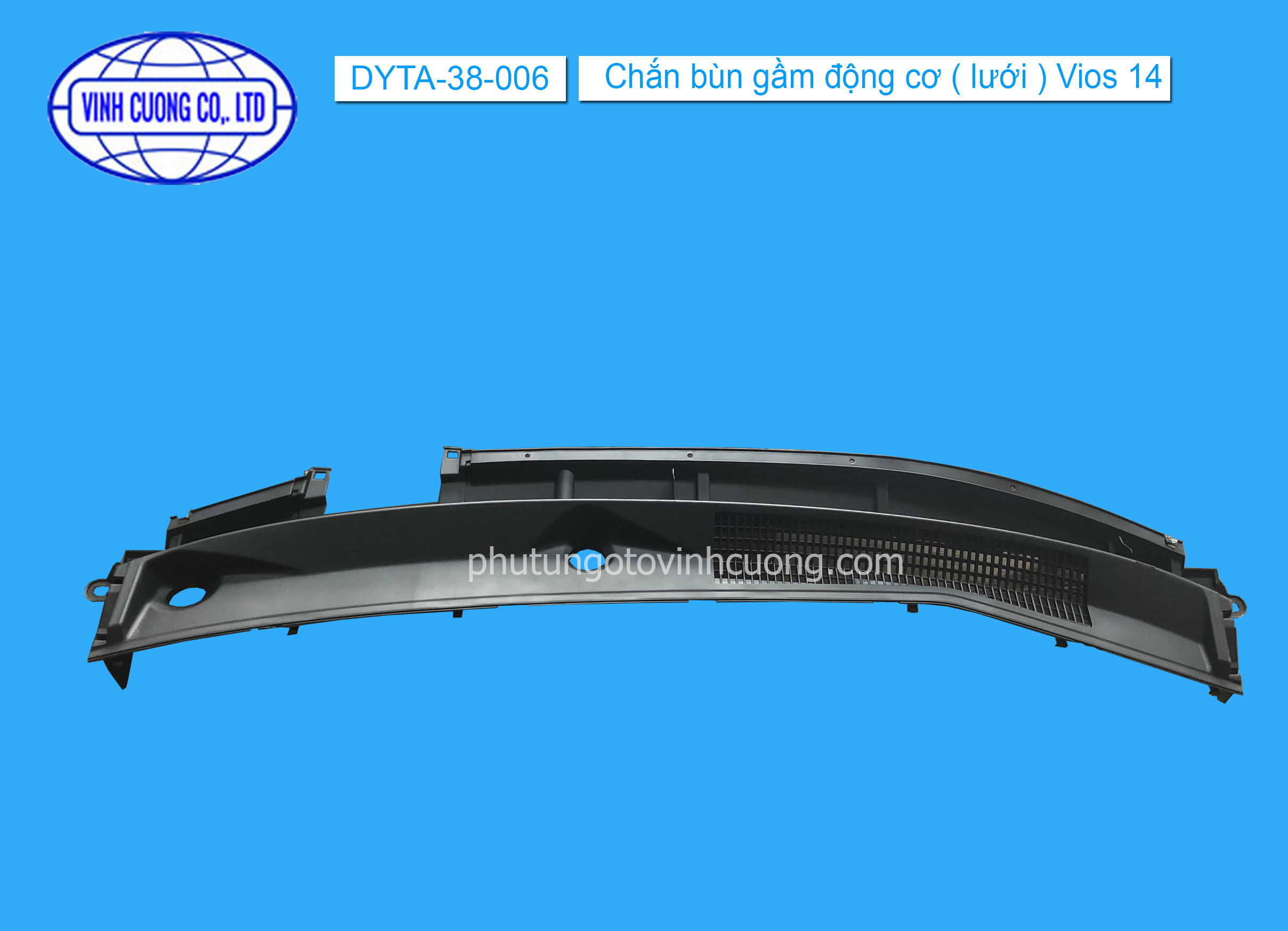 Chắn bùn gầm động cơ ( lưới ) Vios 14