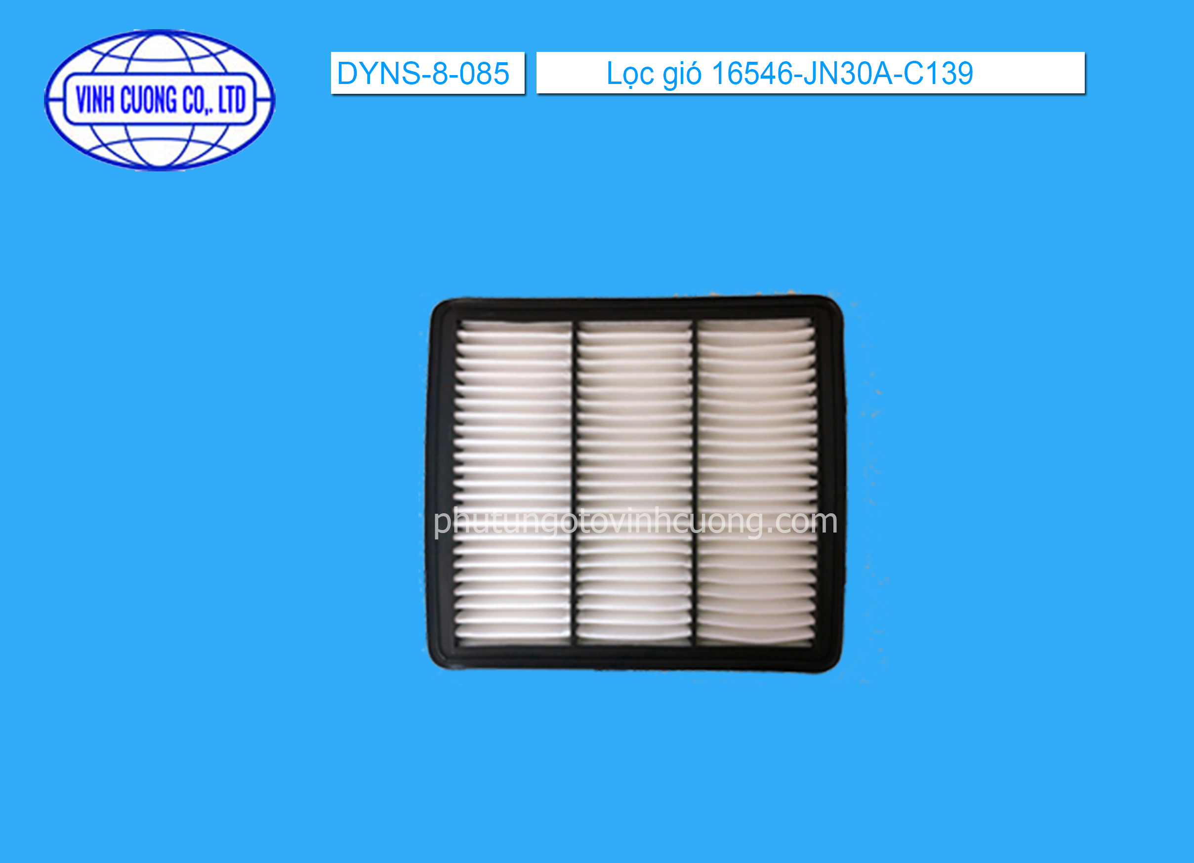 Lọc gió 16546-JN30A-C139 Teana J32 2.0L 2007-2013