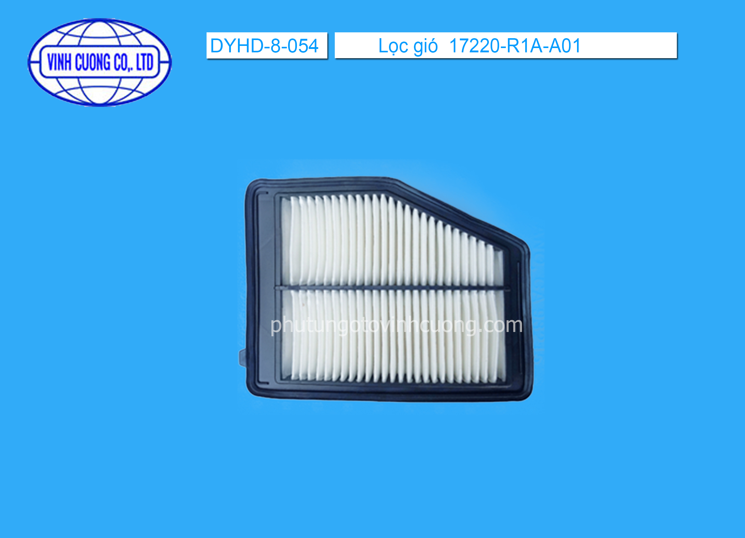 Lọc gió 17220-R1A-A01 Honda Civic 2.0 2015, 1.8 2013. (Civic 1.8 2.0 2012~)