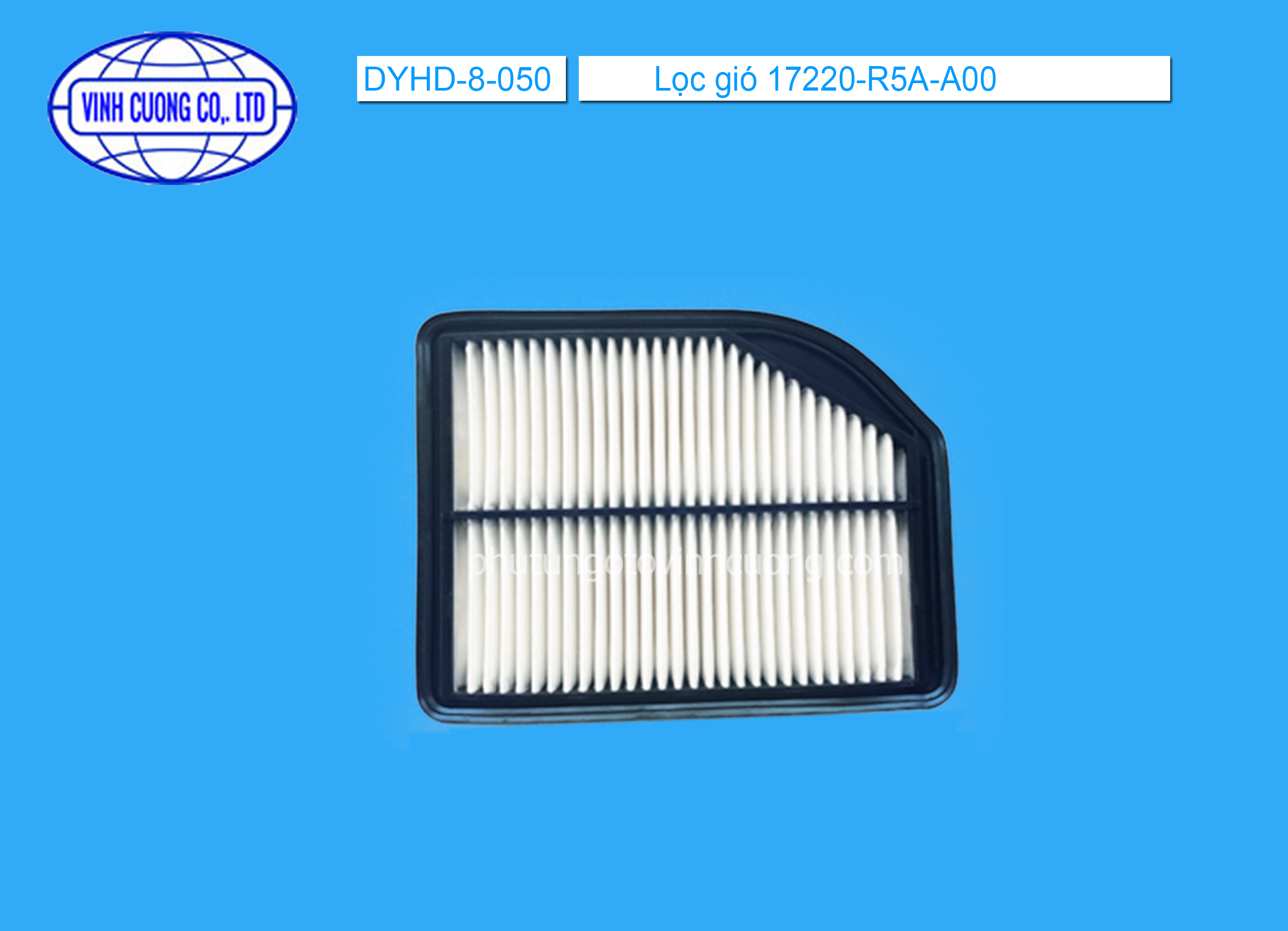 Lọc gió 17220-R5A-A00 Honda CRV 2.4 2012~nay