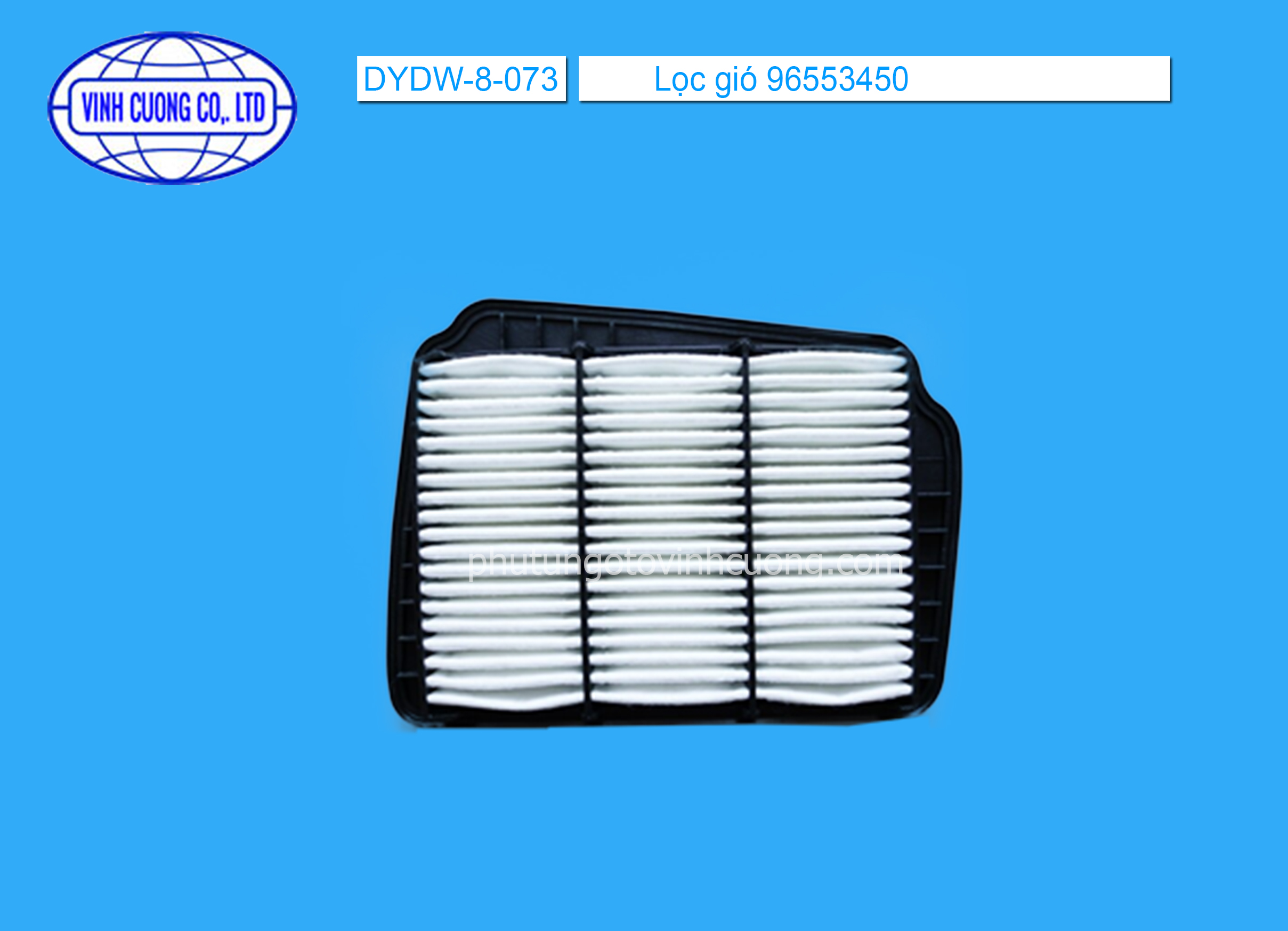 Lọc gió 96553450 Daewoo Lacetti 2006-2009