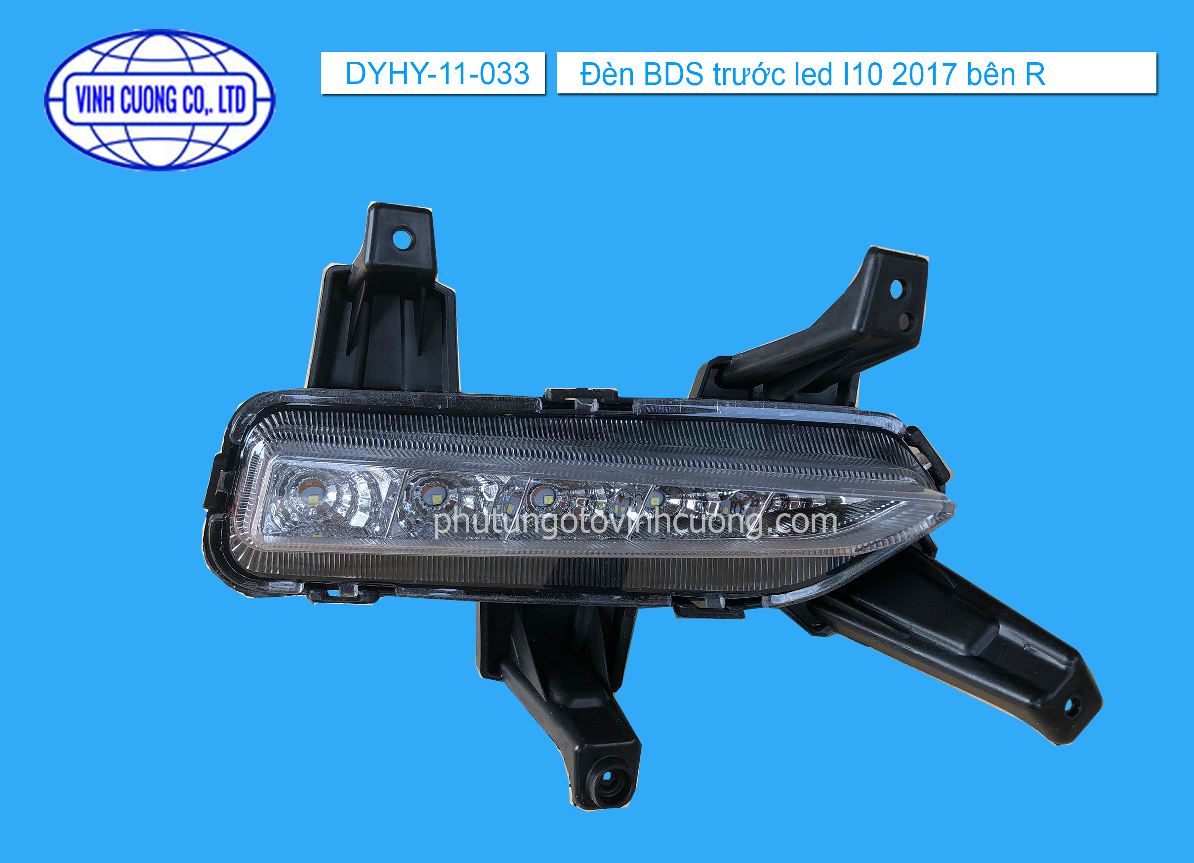 Đèn BDS trước led I10 2017 bên R