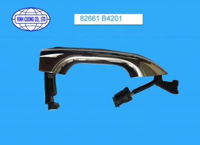 Tay mở cửa ngoài trước phải(mạ) GRAND I10  82661B4200/82661B