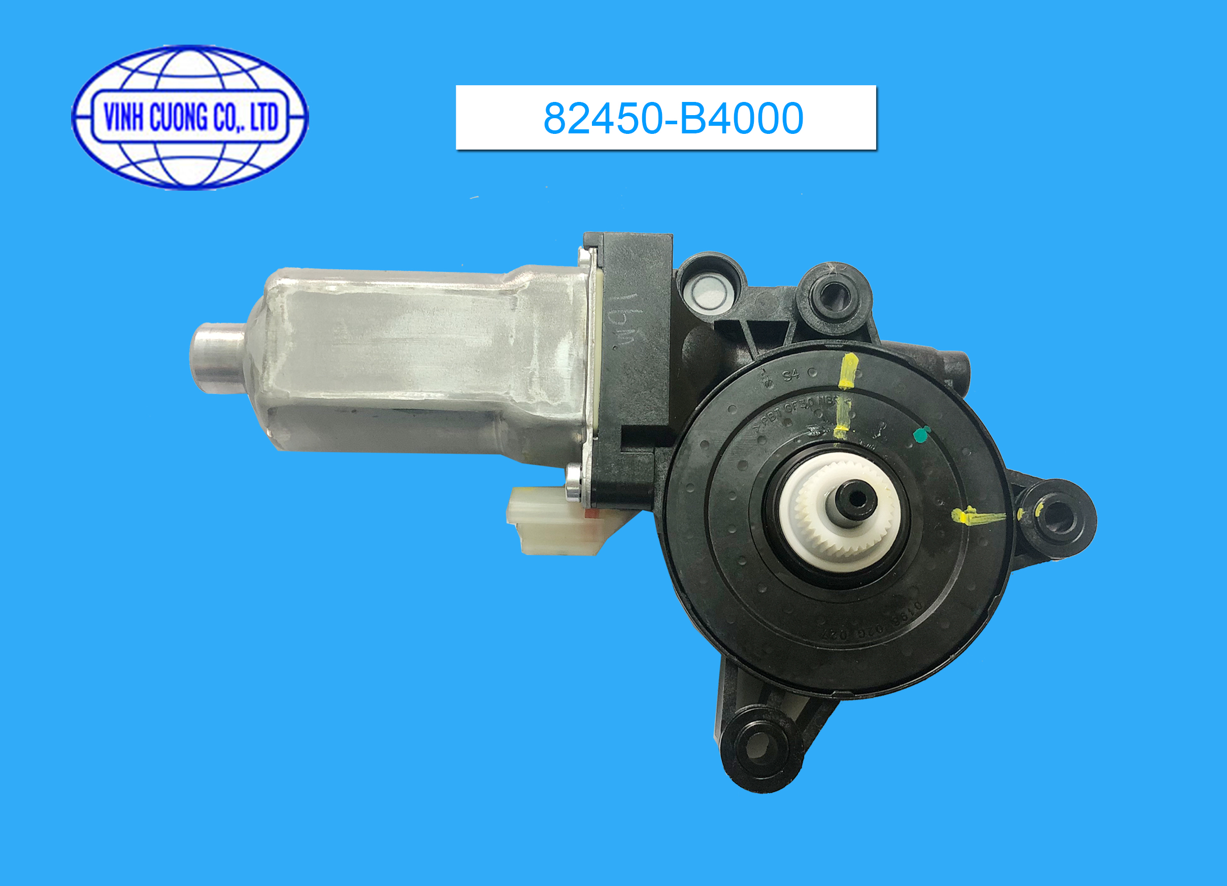 Mô tơ nâng kính cửa trước trái GRAND I10 82450B4000