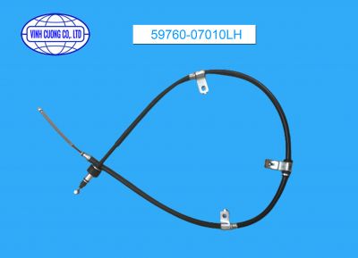 Cáp phanh tay KIA trái 59760-07010LH