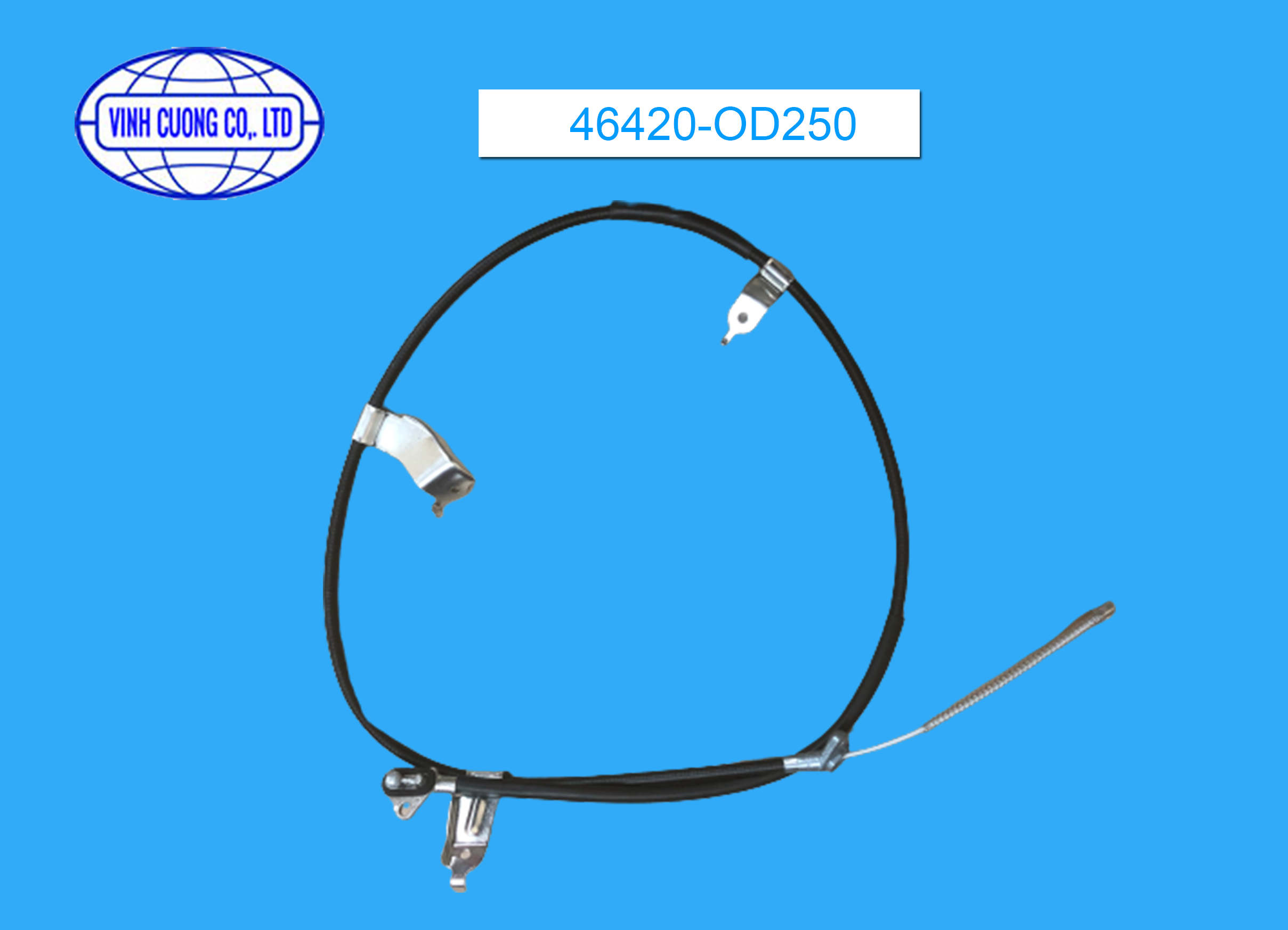 Cáp phanh tay VIOS  46420-0D250 RH