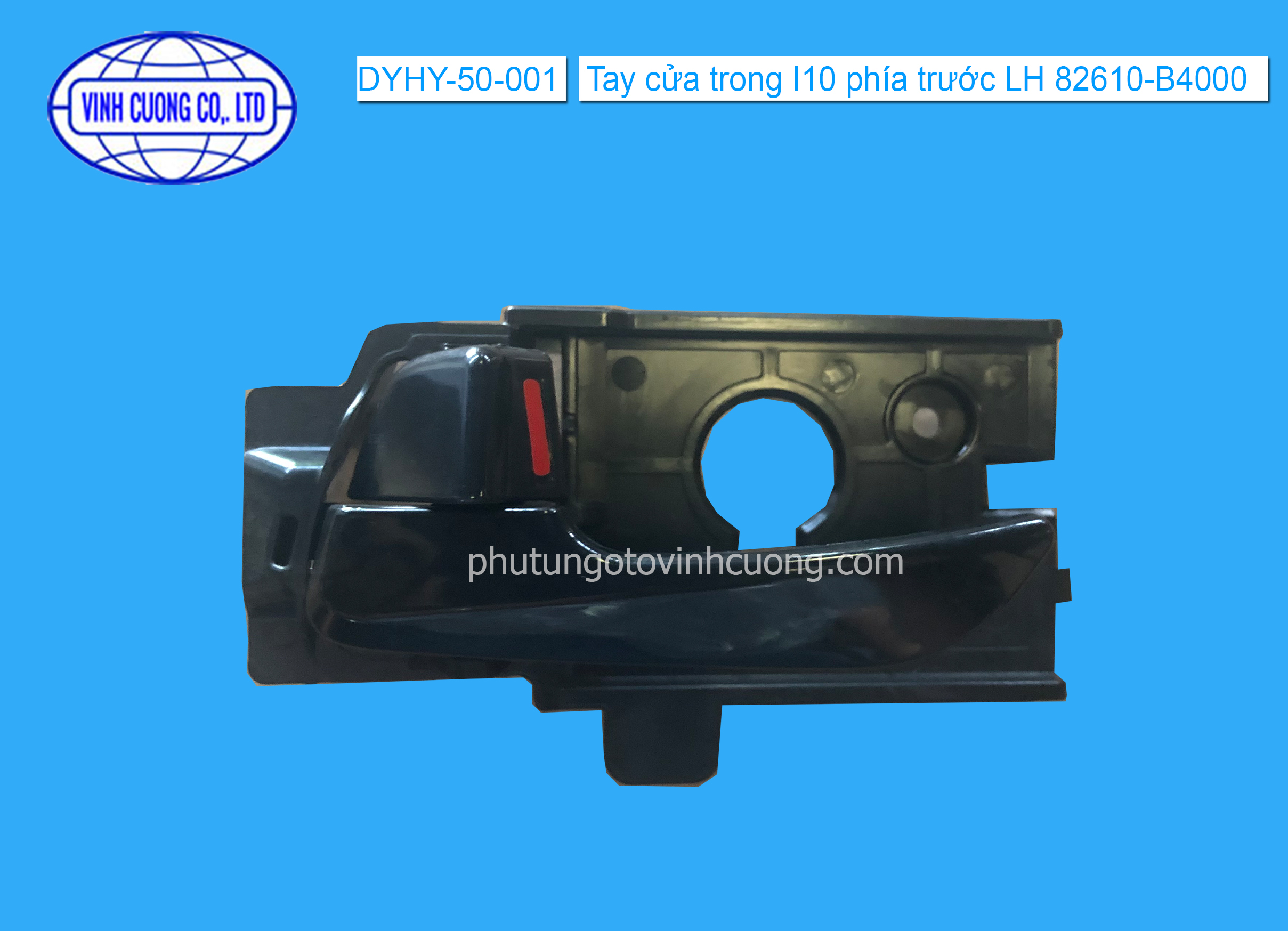 Tay cửa trong I10 phía trước LH 82610-B4000