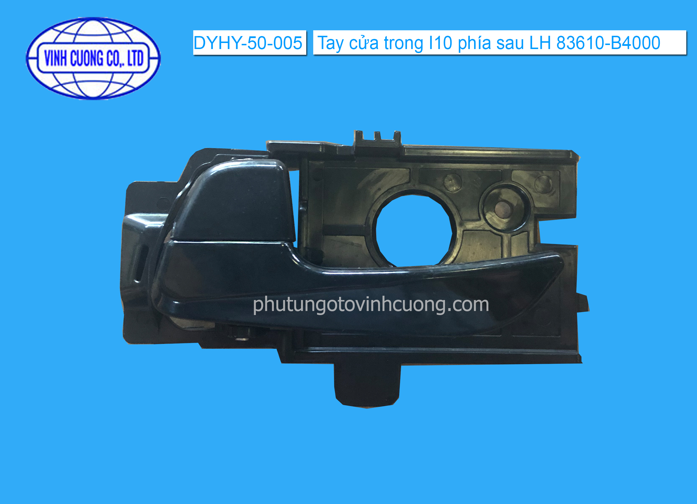Tay cửa trong I10 phía sau LH 83610-B4000