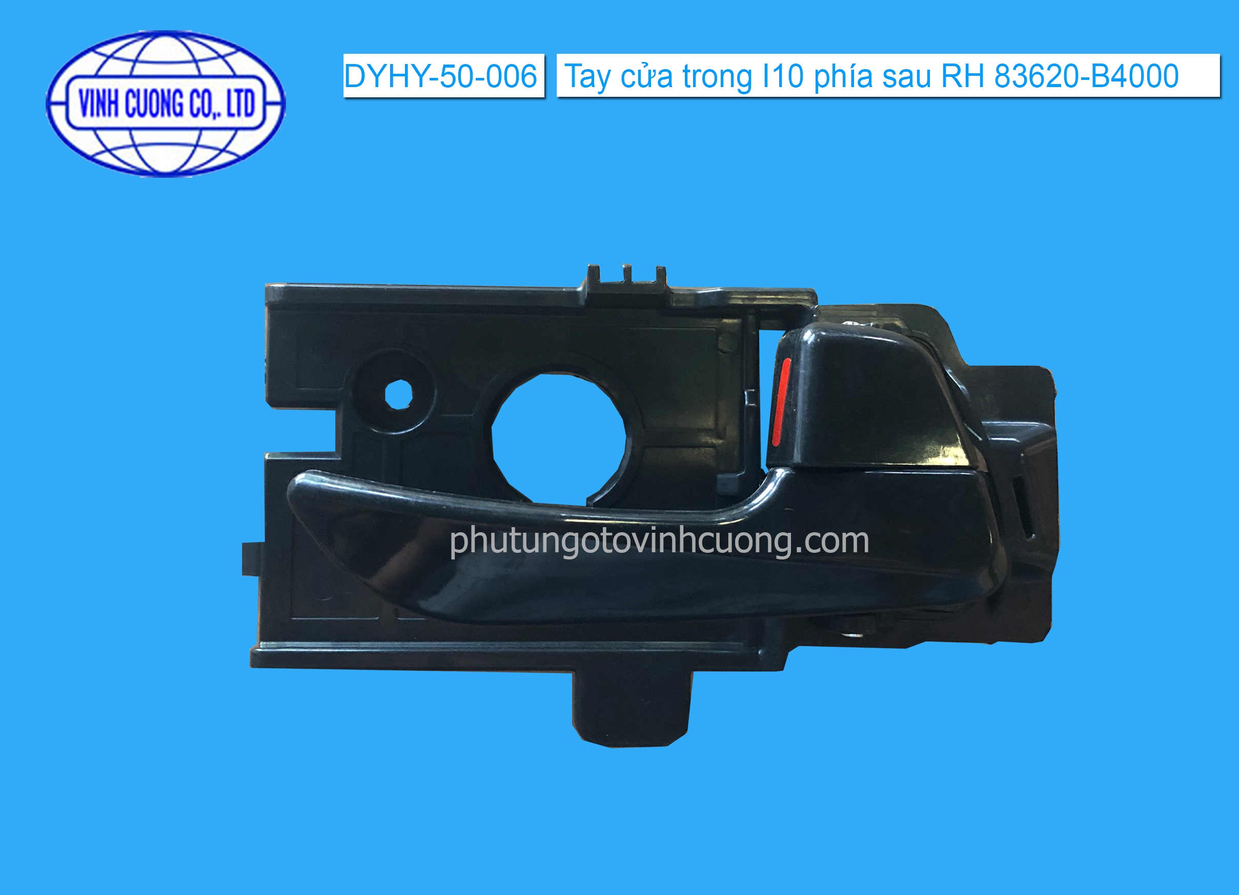 Tay cửa trong I10 phía sau RH 83620-B4000