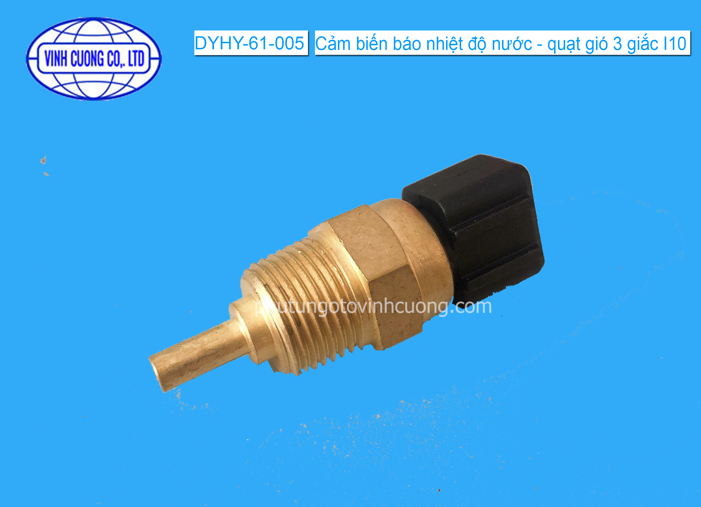 Cảm biến báo nhiệt độ nước - quạt gió 3 giắc I10  3922038020