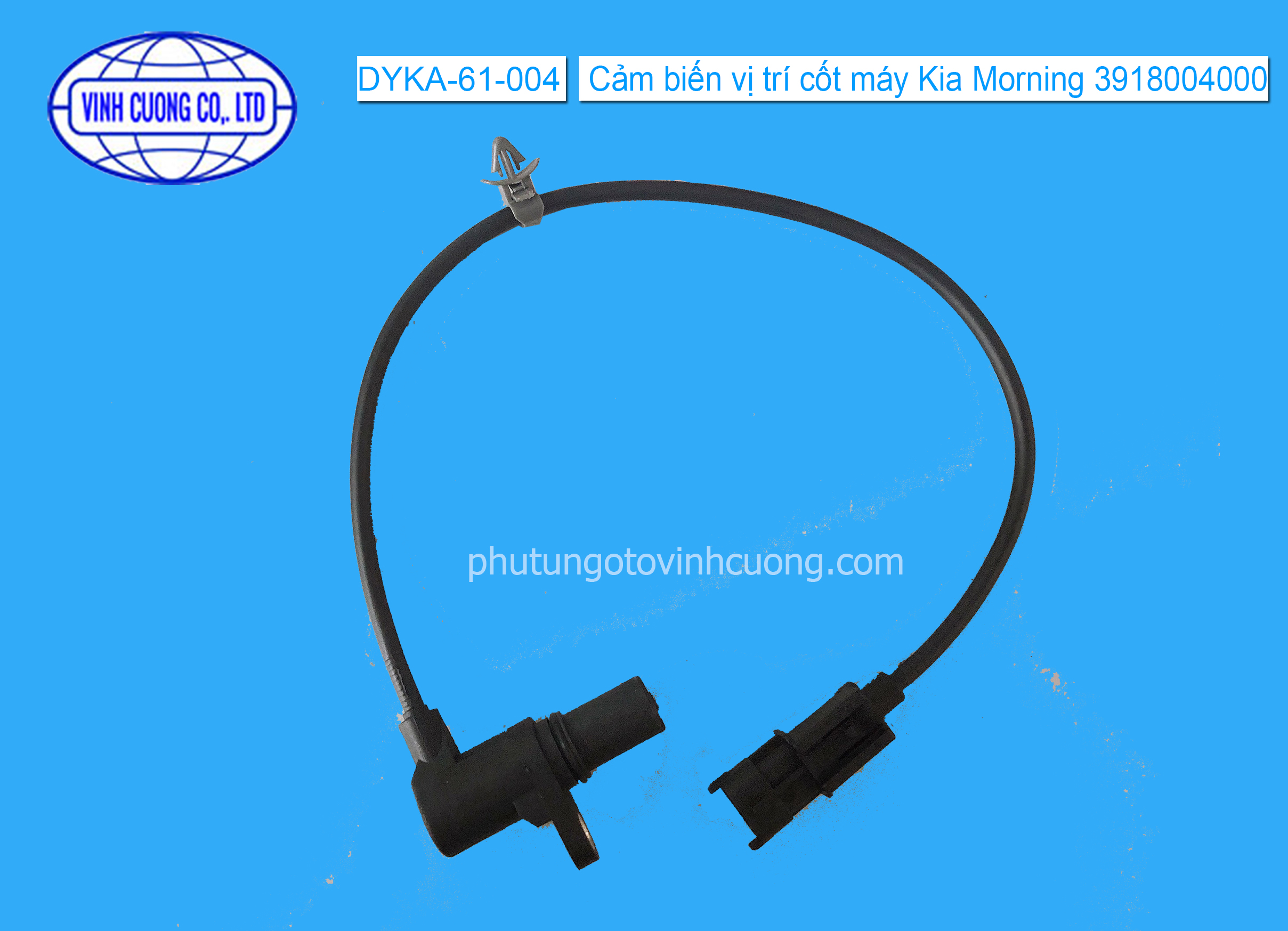 Cảm biến vị trí cốt máy Kia Morning 3918004000