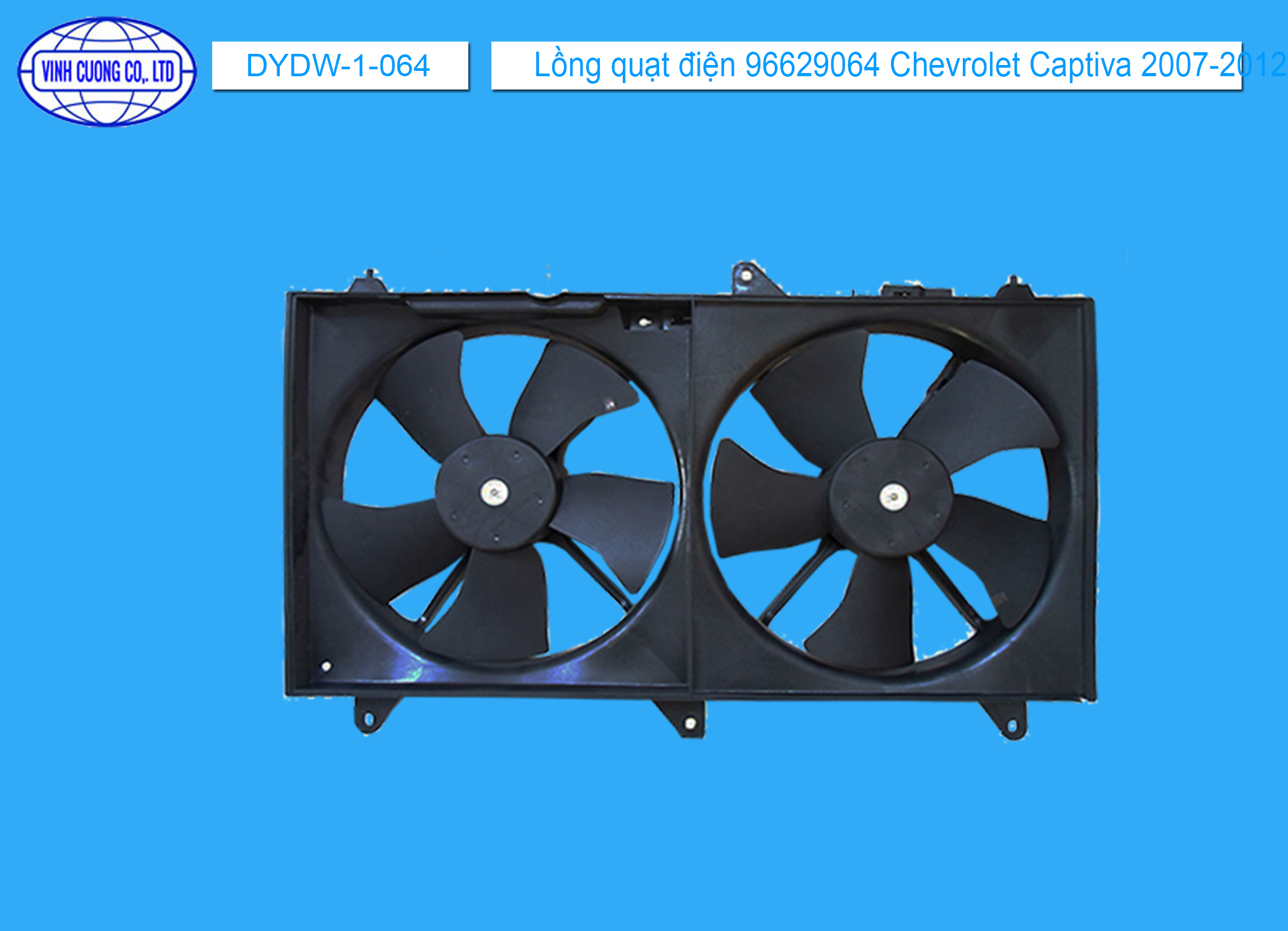 Lồng quạt điện 96838443 DAEWOO EPICA 2007-2011