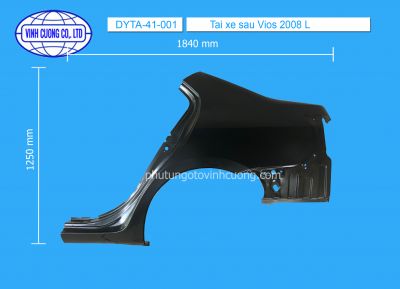 Tai xe sau Vios 2008 L