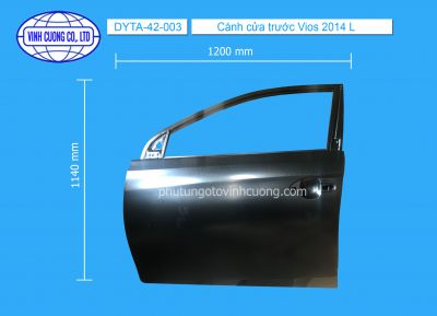 Cánh cửa trước Vios 2014 L