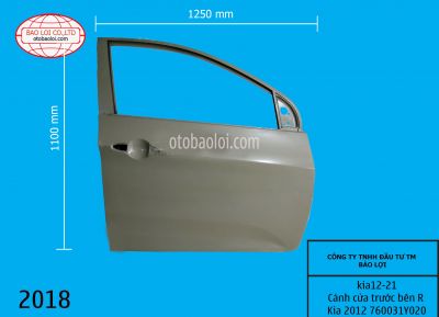 Cánh cửa trước Morning 2012 R