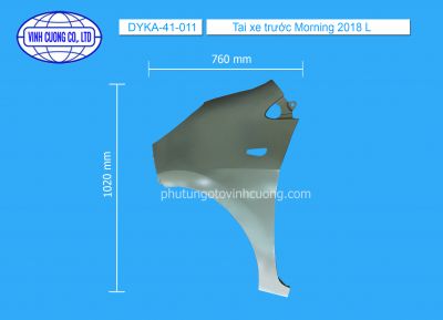 Tai xe trước Morning 2018 L