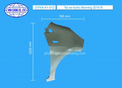 Tai xe trước Morning 2018 R