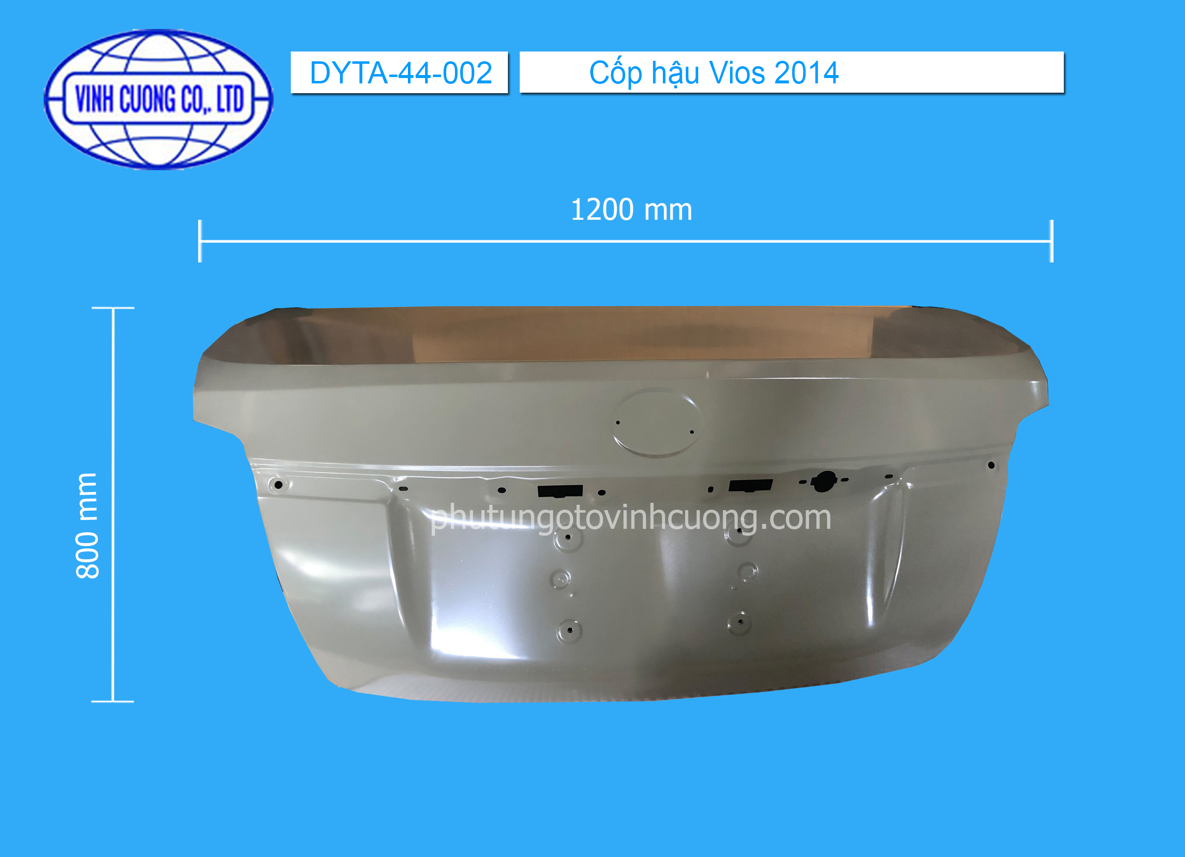 Cốp hậu Vios 2014