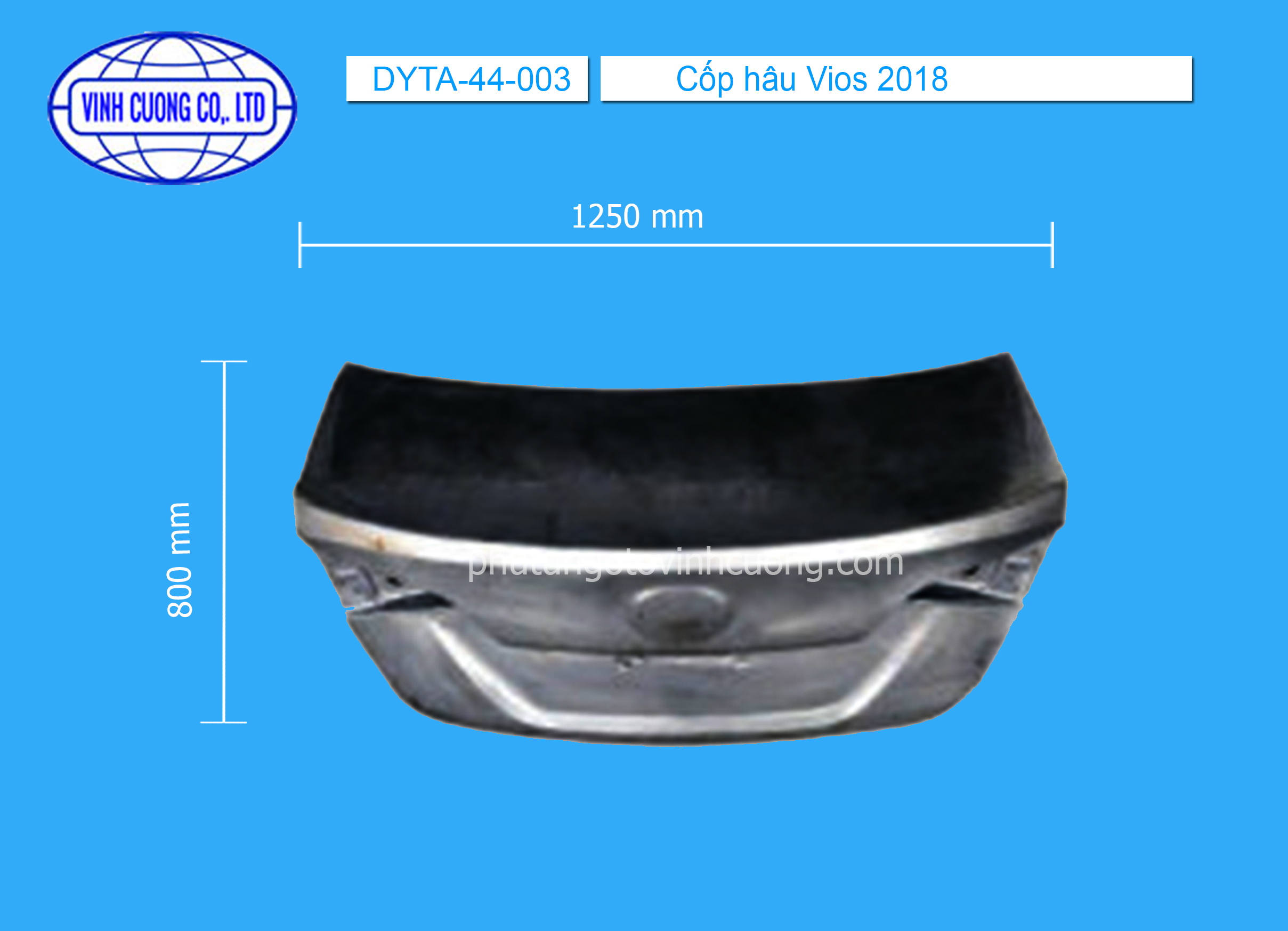 Cốp hâu Vios 2018 