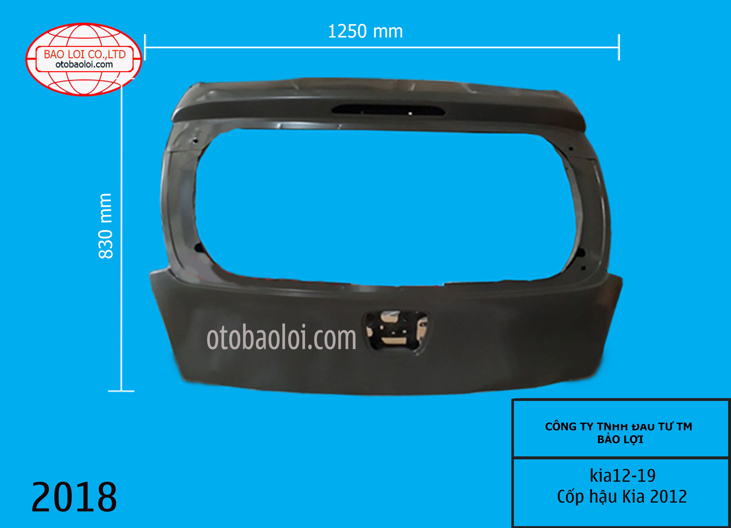 Cốp hậu Morning 2012