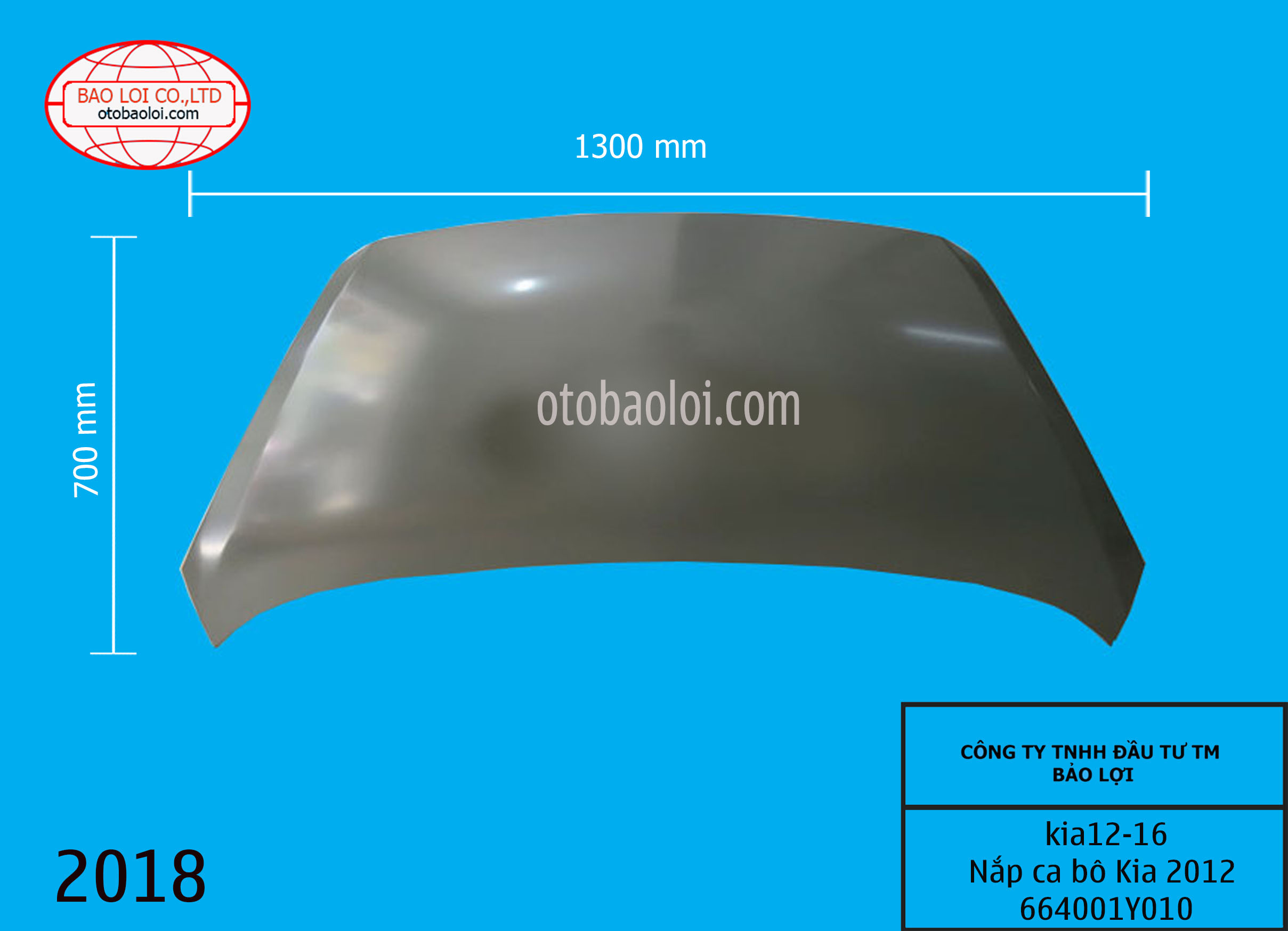 Nắp Cabo Kia Morning 2012