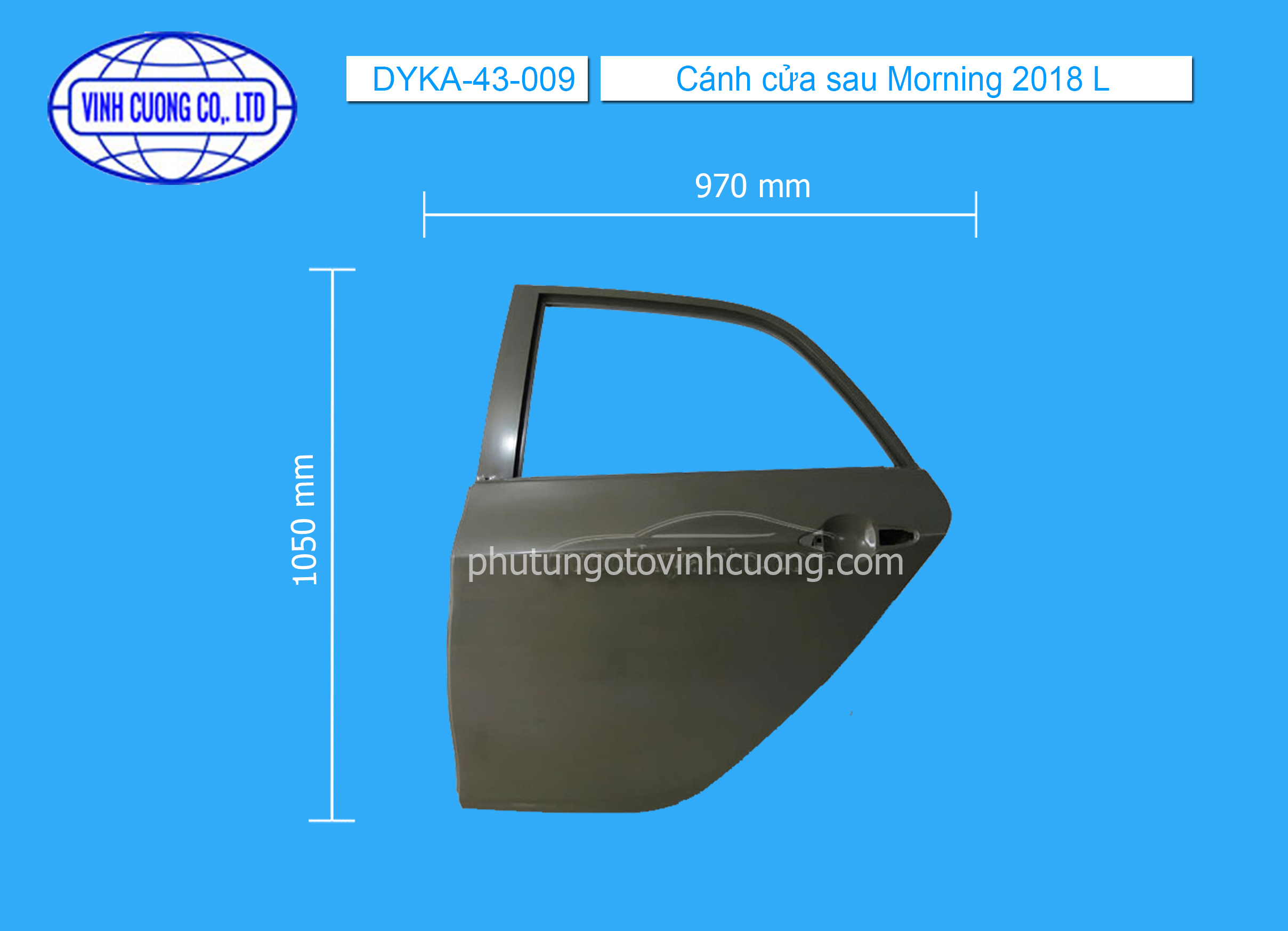 Cánh cửa sau Morning 2018 L
