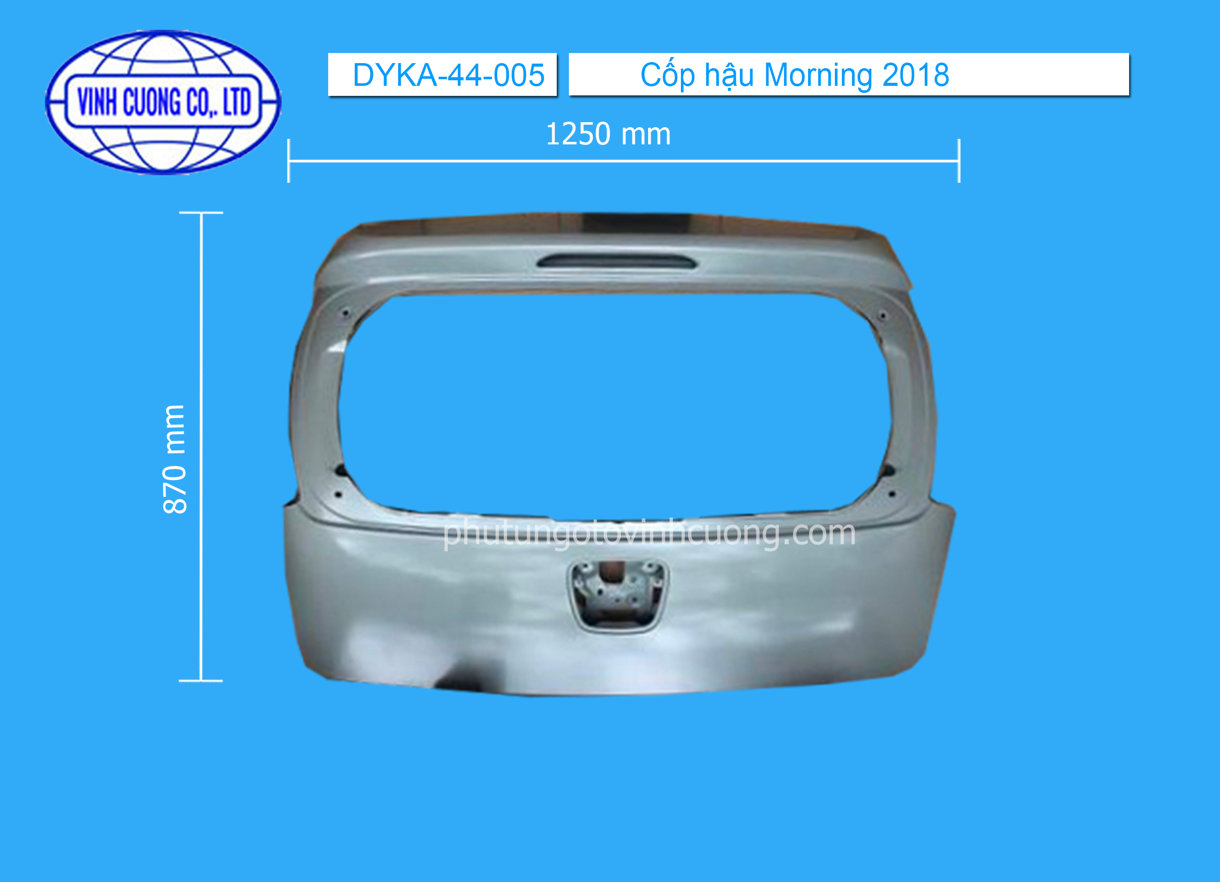 Cốp hậu Morning 2018